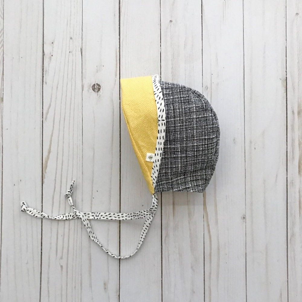 New Reversible Baby Bonnet, 18-2T Toddler Bonnet